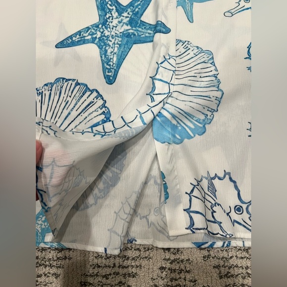 NWT NORACORA button down cotton lace tunic - Picture 12 of 13